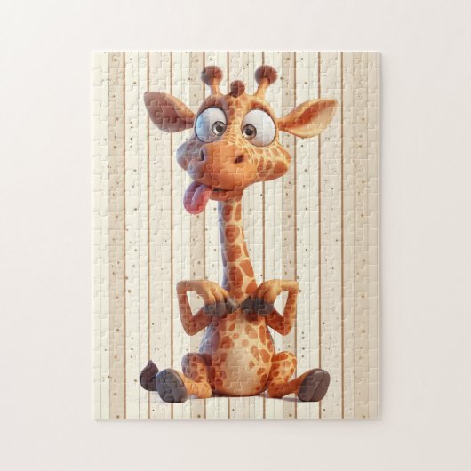 3D Cartoon Dierenpuzzel Legpuzzel (Verticaal)