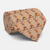 3D Cartoon Dierlijke Stropdas (Opgerold)