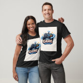 3D Cartoon Gamecontroller T-shirt Logo (Unisex)