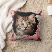 3D cat pillow Kussen (Deken)