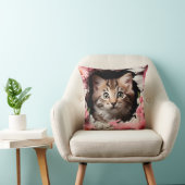3D cat pillow Kussen (Stoel)