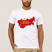 3D CCCP (Kaart) T-shirt (Voorkant)