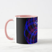 3D Center Flower Petal Geometric Coffee Mug Mok (Links)