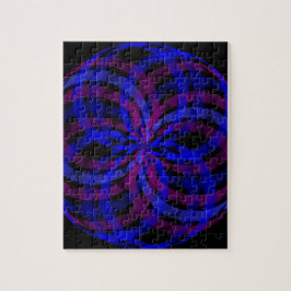 3D Center Flower Petal Geometric Puzzle Legpuzzel