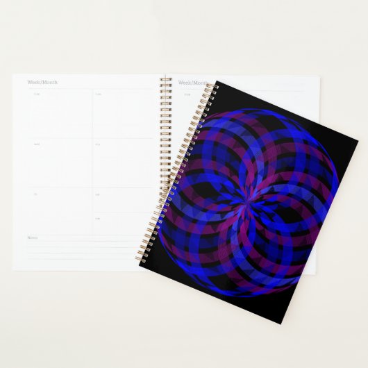 3D Center geometrische bloemblad planner (Display)