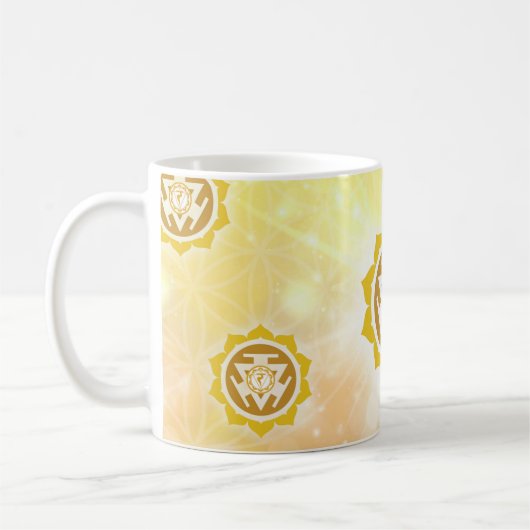 3d Chakra Solar plexus Koffiemok (Links)