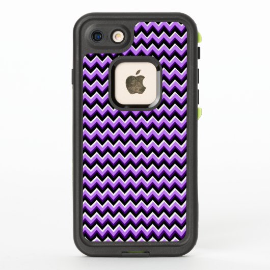 3D Chevron in Purples en Black (Achterkant)