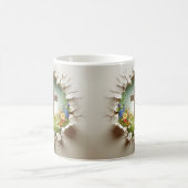 3D Christian Cross Magische Mok (Center)