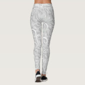 "3D CHRISTMAS FLORAL" LEGGINGS (Achterkant)