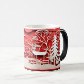 3D-Christmas Magische Mok (Voorkant rechts)