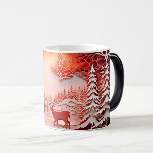 3D-Christmas Magische Mok (Voorkant rechts)