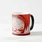 3D-Christmas Magische Mok (Voorkant rechts)