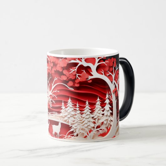 3D-Christmas Magische Mok (Voorkant rechts)