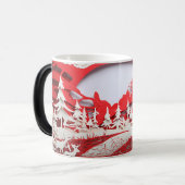 3D-Christmas Magische Mok (Voorkant links)
