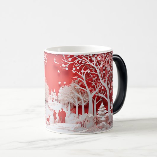 3D-Christmas Magische Mok (Voorkant rechts)