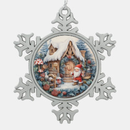 3D CLASSIC KERSTMIS  KERSTMAN KERAMISCHE BAL ORNAMENT