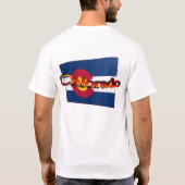 3D Colorado Statenvlag T-shirt (Achterkant)