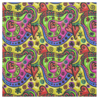 3D ColourPatterns Stof