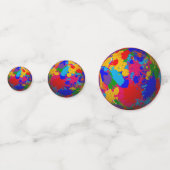 3D-Confetti voor schildpadplaat Confetti (Achterkanten)