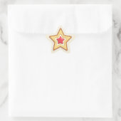 3d Cookie Star Kerstmis Ster Sticker (Tas)