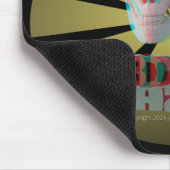 3D Crazy Muismat (Hoek)