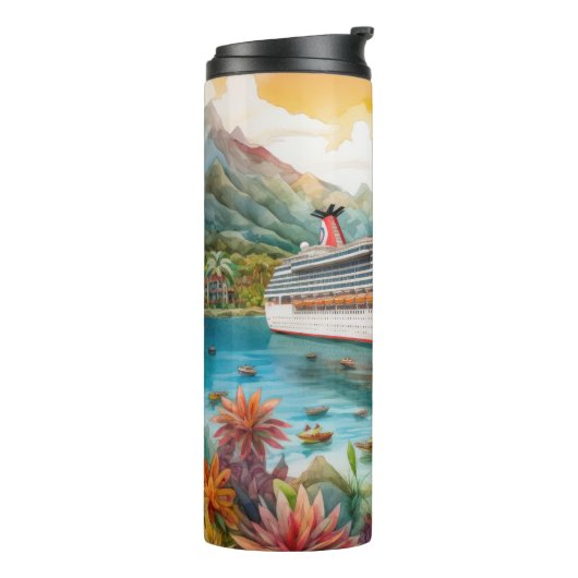 3d Cruise Art Thermosbeker (Gedraaid links)