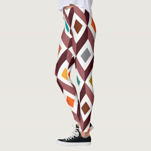 3D Cubes Leggings (Links)