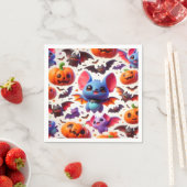 3D cute bats halloween Servet (Insitu)