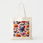 3D cute bats halloween Tote Bag (Voorkant)