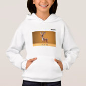 **3D Cute Cartoon Deer** (Voorkant)