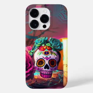 3D Dag van de Doden Case-Mate iPhone 14 Pro Hoesje