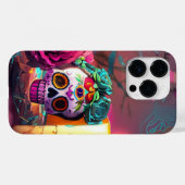 3D Dag van de Doden Case-Mate iPhone Case (Achterkant (horizontaal))