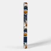 3D Daisy Denim Hoesje voor Telefoon (Achterkant / Rechts)