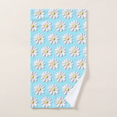 3D Daisy Flower Bad Handdoek (Handdoek)