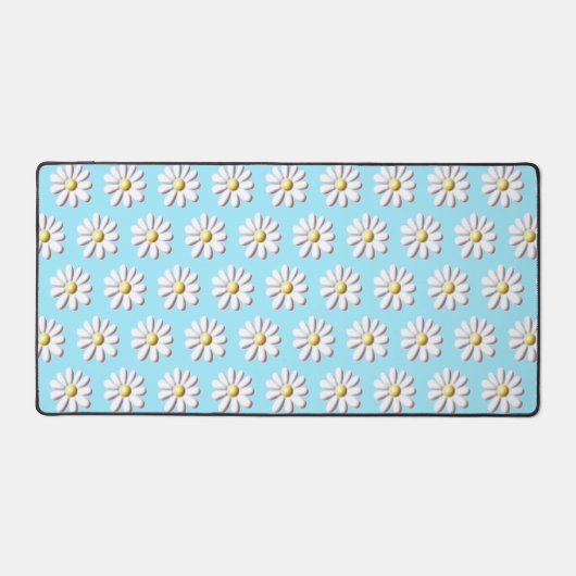 3D Daisy Flower Bureaumat (Voorkant)