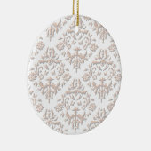 3D-Damasmaskers Keramisch Ornament (Rechts)