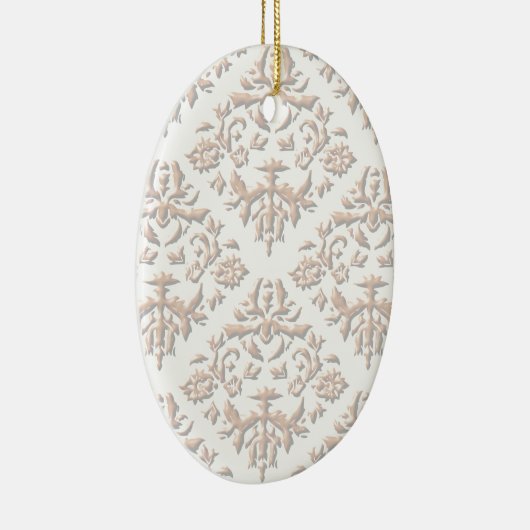 3D-Damasmaskers Keramisch Ornament (Rechts)