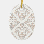 3D-Damasmaskers Keramisch Ornament (Voorkant)