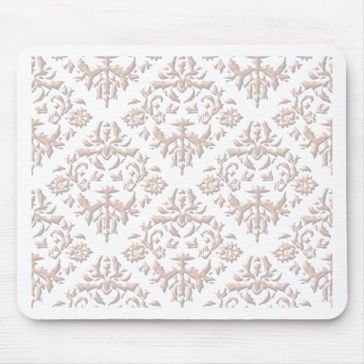 3D-Damasmaskers Muismat (Voorkant)