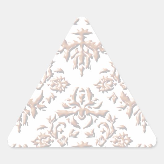 3D-Damasmaskers Sticker (Voorkant)