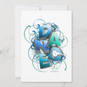 3D Dance (lente) Overweging Uitnodiging (Voorkant)