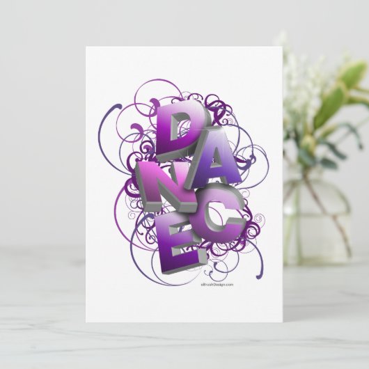 3D Dance (Summer) - Uitnodiging tot overweging (Staand voorkant)