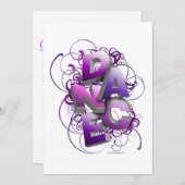 3D Dance (Summer) - Uitnodiging tot overweging (Voorkant / Achterkant)