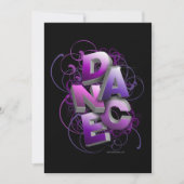 3D Dance (Summer) - Uitnodiging tot overweging (Voorkant)