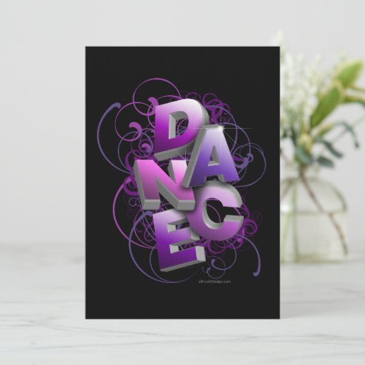 3D Dance (Summer) - Uitnodiging tot overweging (Staand voorkant)