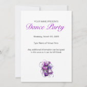 3D Dance (Summer) - Uitnodiging tot overweging (Achterkant)