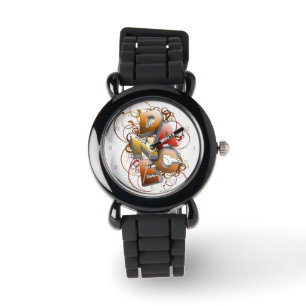 3D-dans (Herfst) Horloge