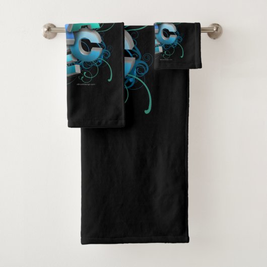 3D Dans (lente) Bad Handdoek (Insitu)