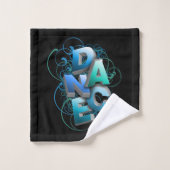 3D Dans (lente) Bad Handdoek (Wasdoekje)