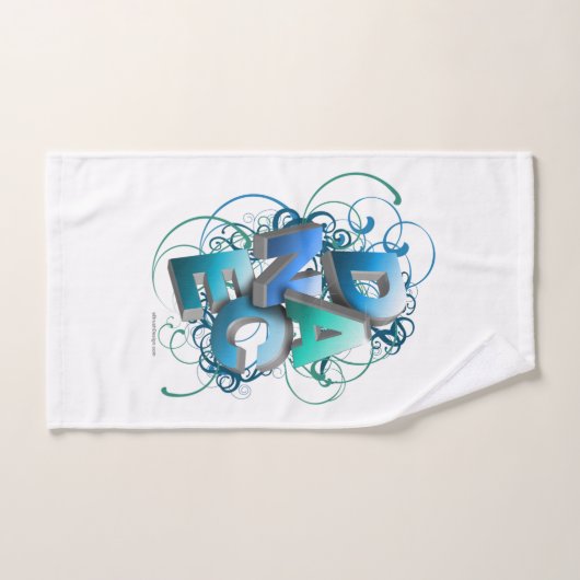 3D Dans (lente) Bad Handdoek (Handdoek)